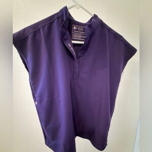 Rafaela oversized top - Purple Jam